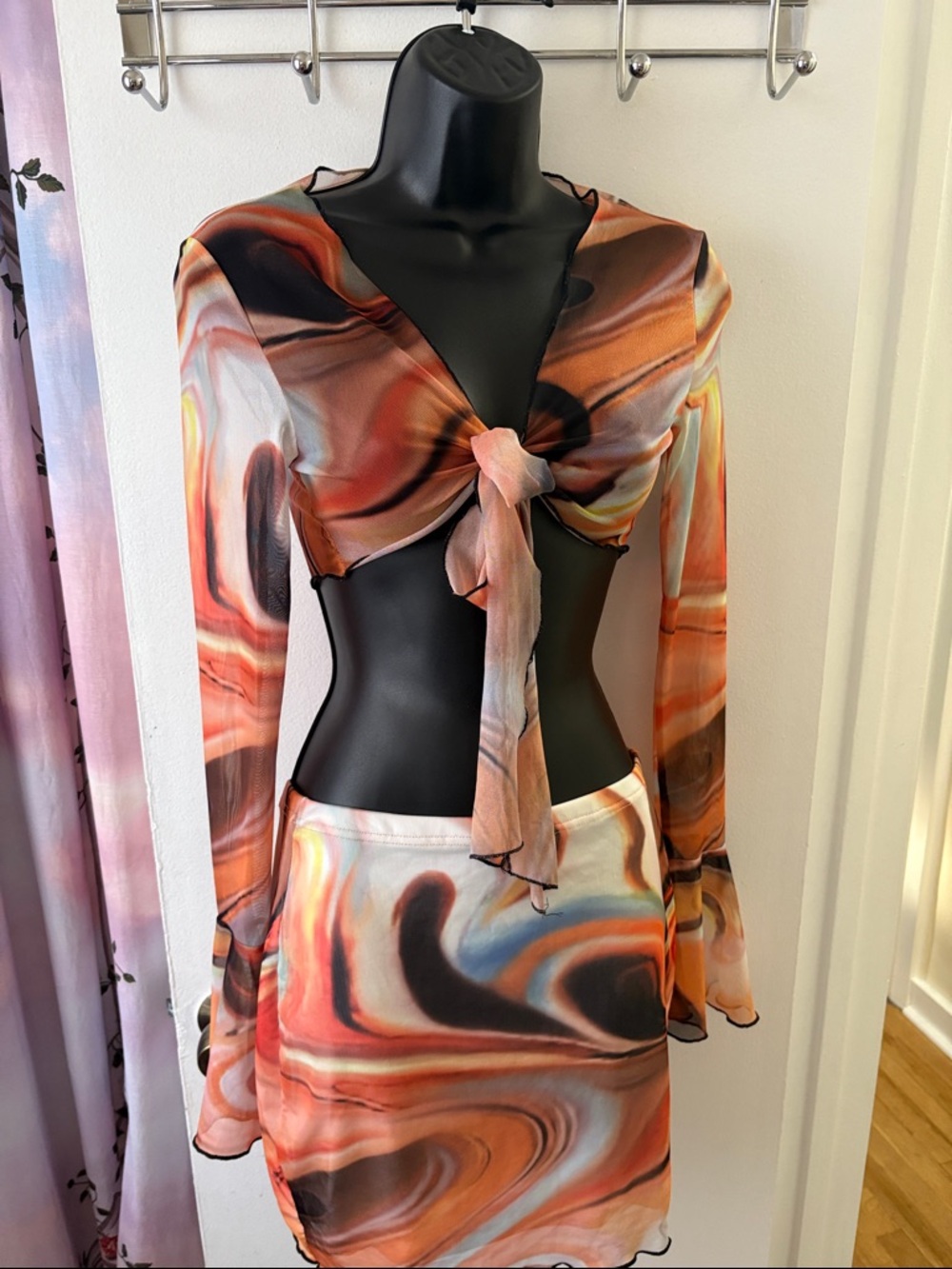 Vacation Two Piece Skirt Set